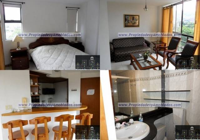 Se Alquila  Apartamento Amoblado en Las vegas (medellín – el poblado) Cód.  10161