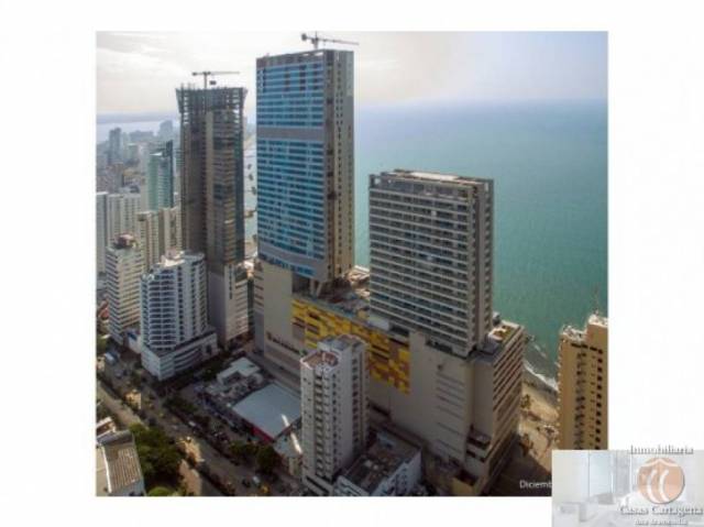 APARTAMENTO VENTA BOCAGRANDE VISTA AL MAR H2