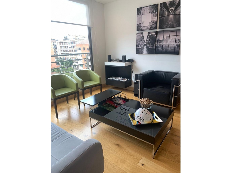 Bogota arriendo apartaestudio sin amoblar sta paula disponib octubre