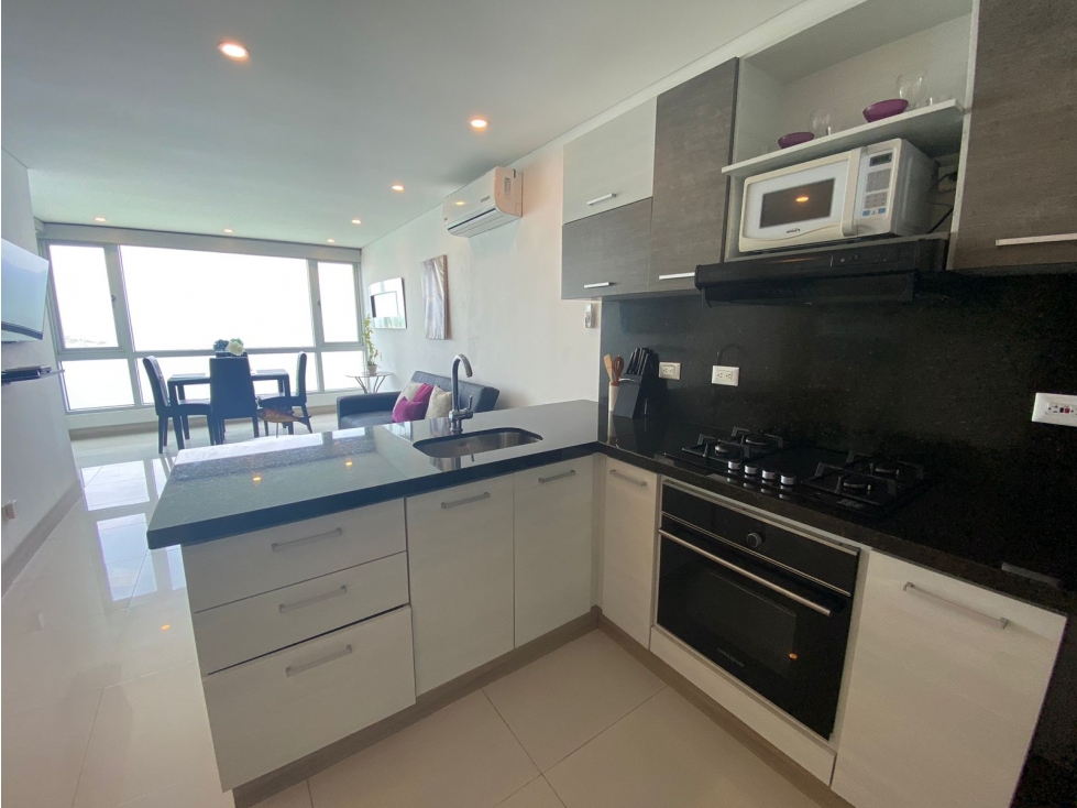 VENTA APARTAMENTO UNA ALCOBA LAGUITO PALMETO CARTAGENA