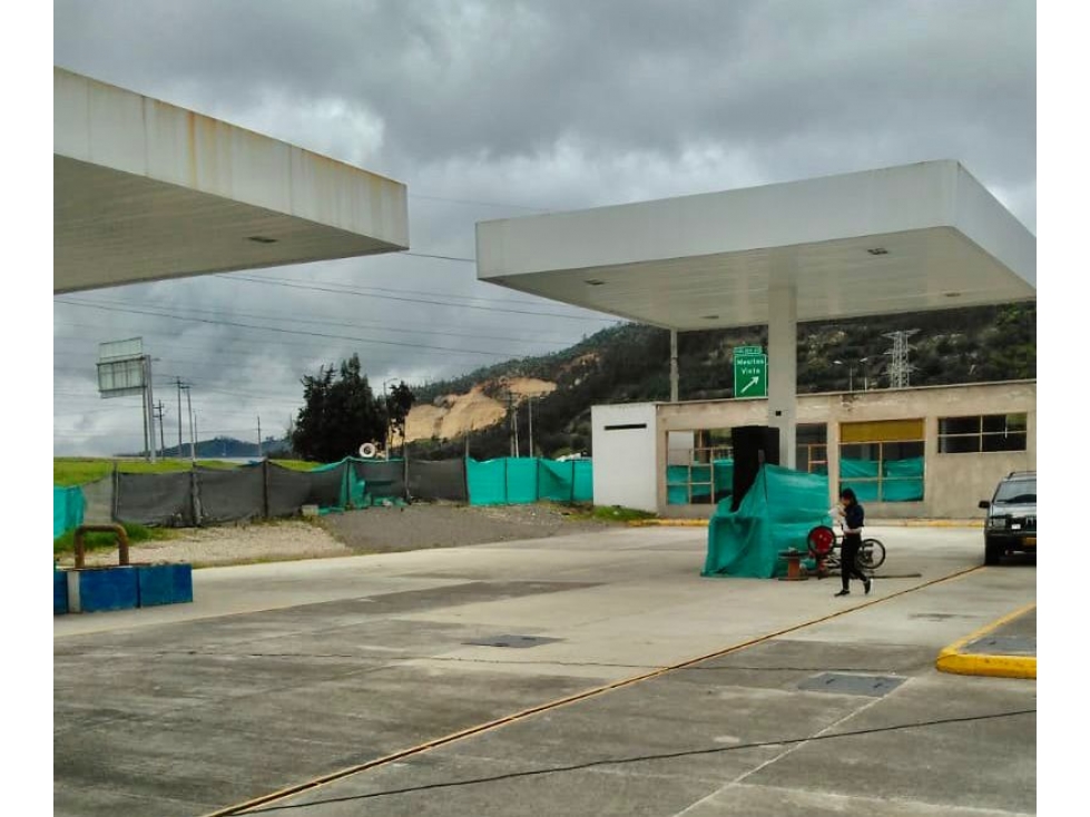 Estación de servicio en Bogotá