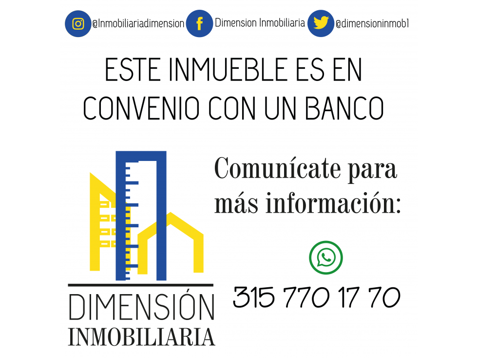 VENTA DE APARTAMENTO EN GIRARDOT, BUCARAMANGA