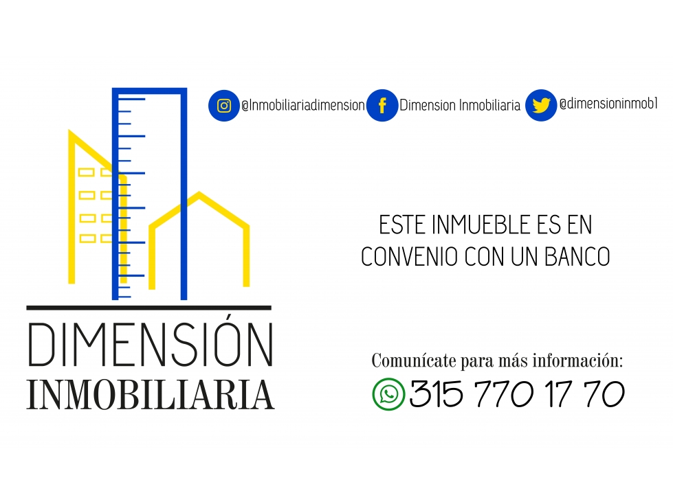 VENTA DE APARTAMENTO EN LA INDUSTRIA