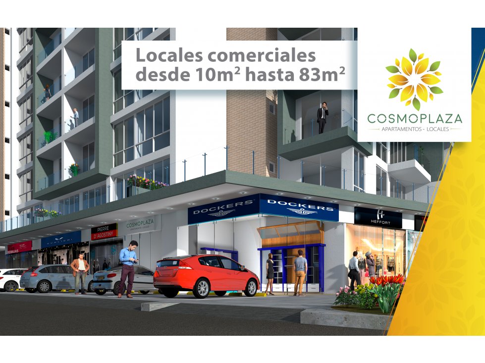 LOCAL  EN ALQUILER COMERCIAL 10 TORRE COSMOPLAZA