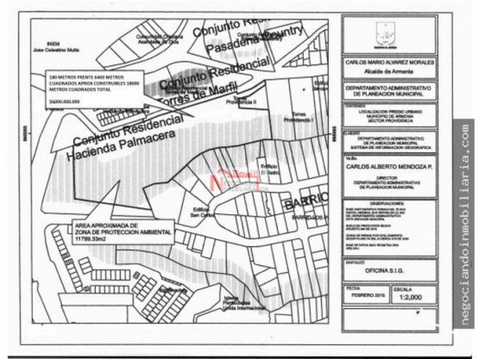 VENTA LOTE URBANO NORTE PARA PROYECTO