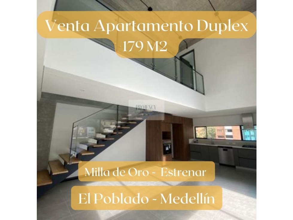 Venta Apartamento El Poblado Estrenar DUPLEX  VANGUARDISTA  Los Parras