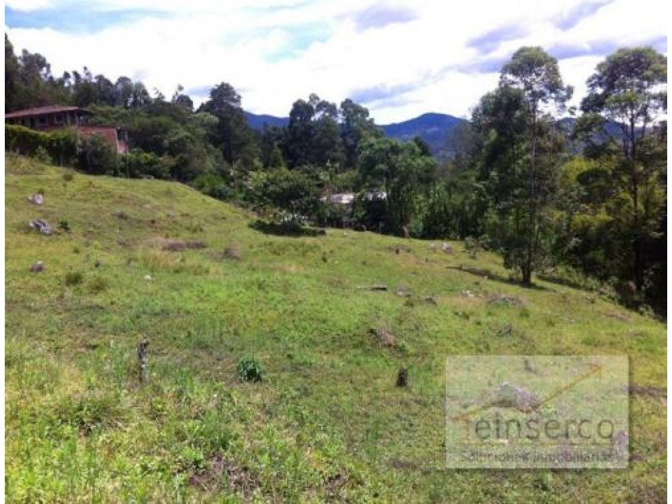 Venta Lote Campestre El Poblado parte Alta Balsos