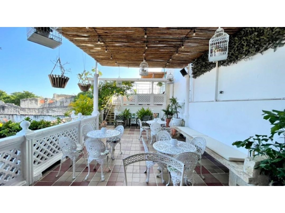 Amoblada Hermosa Casa Cartagena 9 Habitaciones - Precio es por Dia