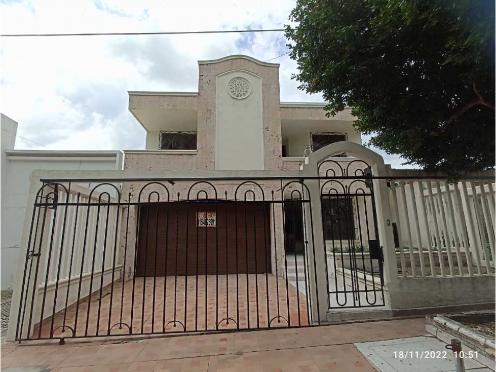 ARRIENDO CASA COMERCIAL EN ALTO PRADO SECTOR SALUD IDEAL IPS