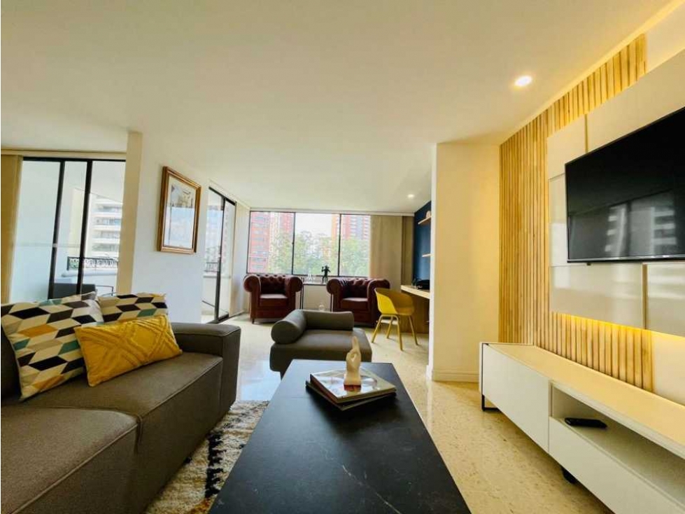 SE ARRIENDA APARTAMENTO EN MEDELLIN- EL POBLADO - MILLA DE ORO