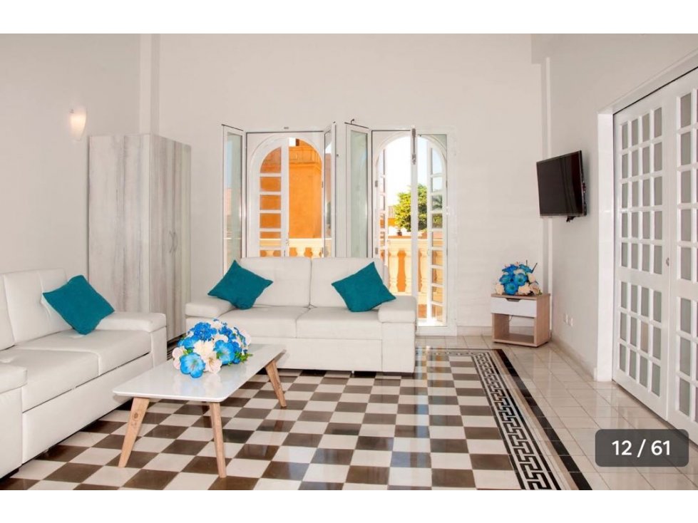 Vendo apartamento en centro histórico de cartagena