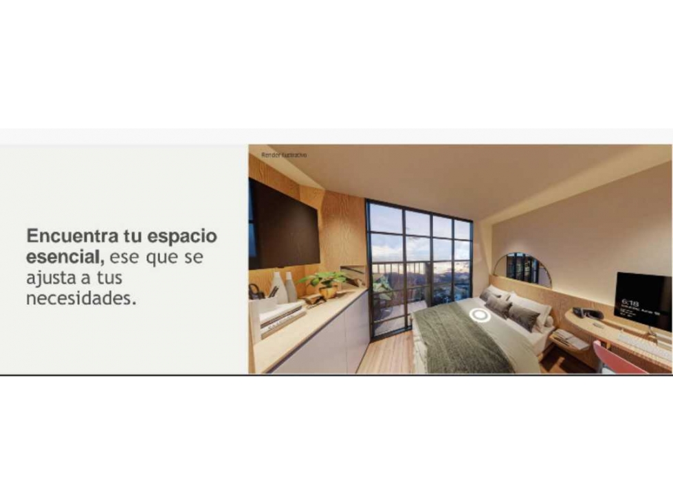 VENTA DE APARTAESTUDIO EN MEDELLÍN SECTOR CONQUISTADORES